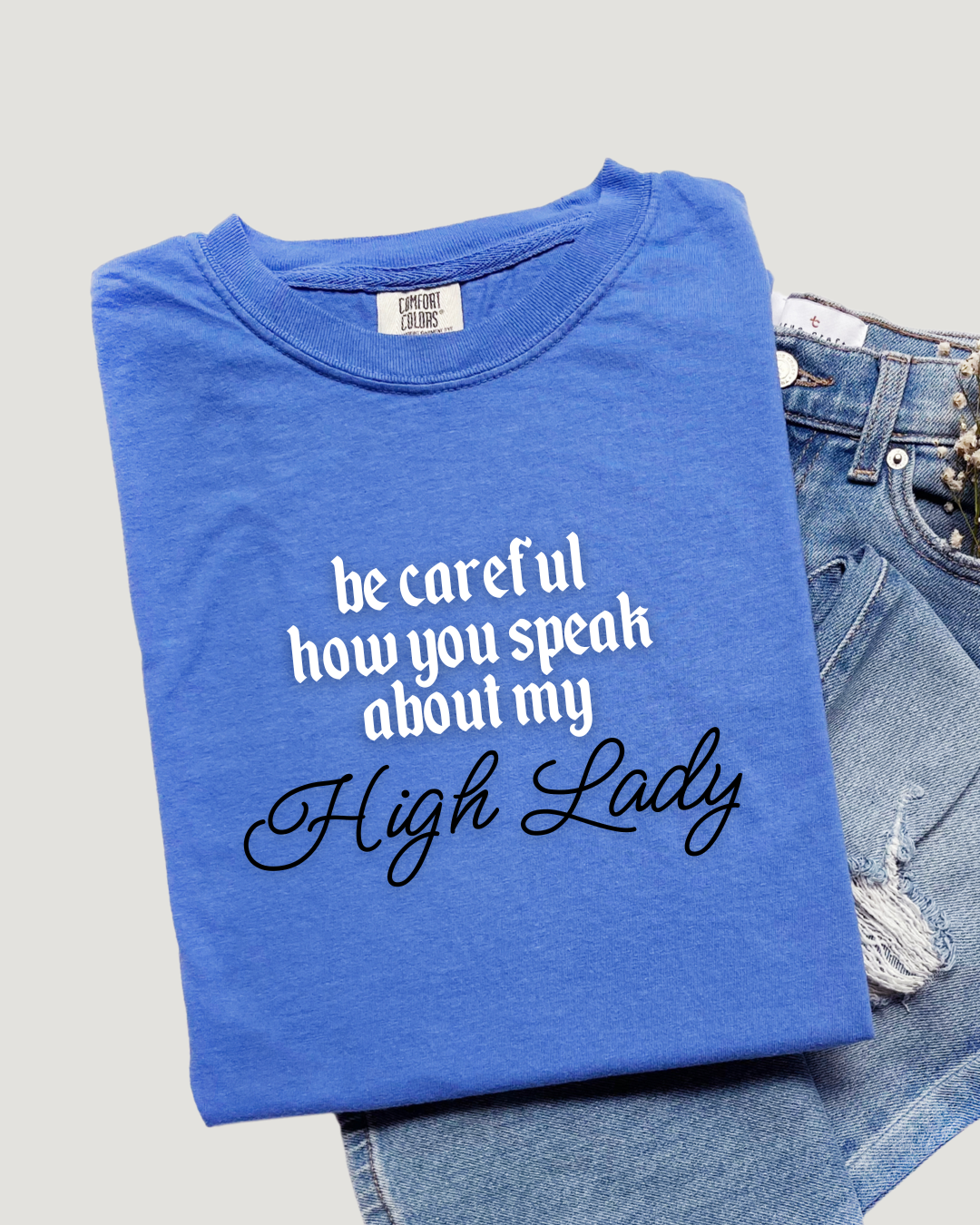 'High Lady' - Multiple Embroidered Options (Licensed ACOTAR Collection)