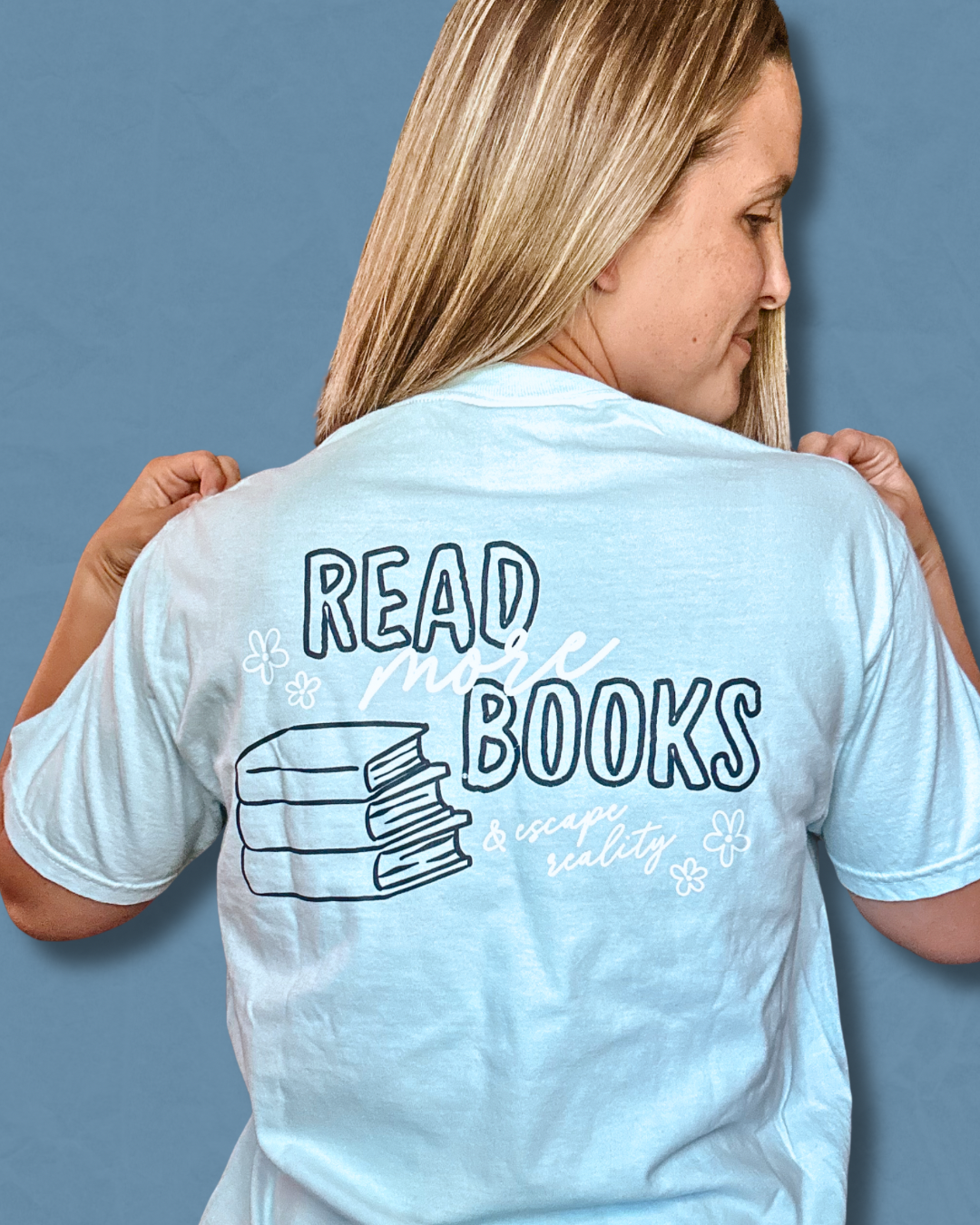 'Read More Books' Printed Tee