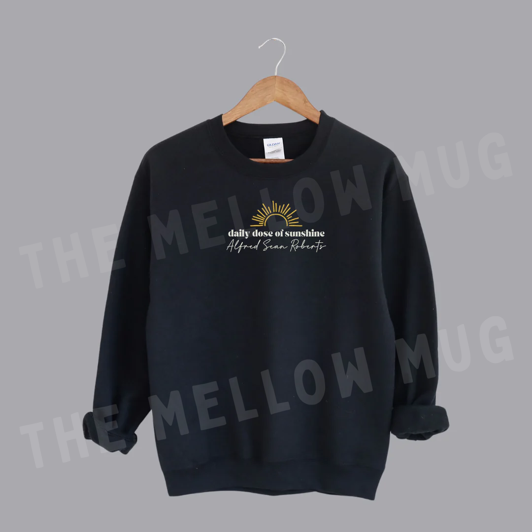 'Alfred Sean Roberts' Embroidered Sweatshirt (Kate Stewart's LICENSED Ravenhood® Collection)