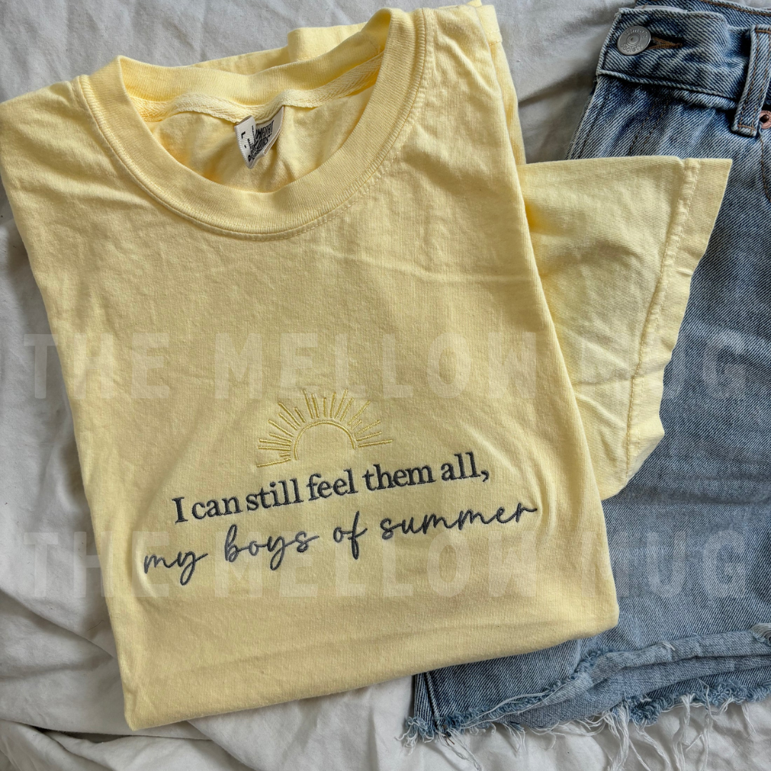 'Boys of Summer' Embroidered T-Shirt (Kate Stewart's LICENSED Ravenhood® Collection)