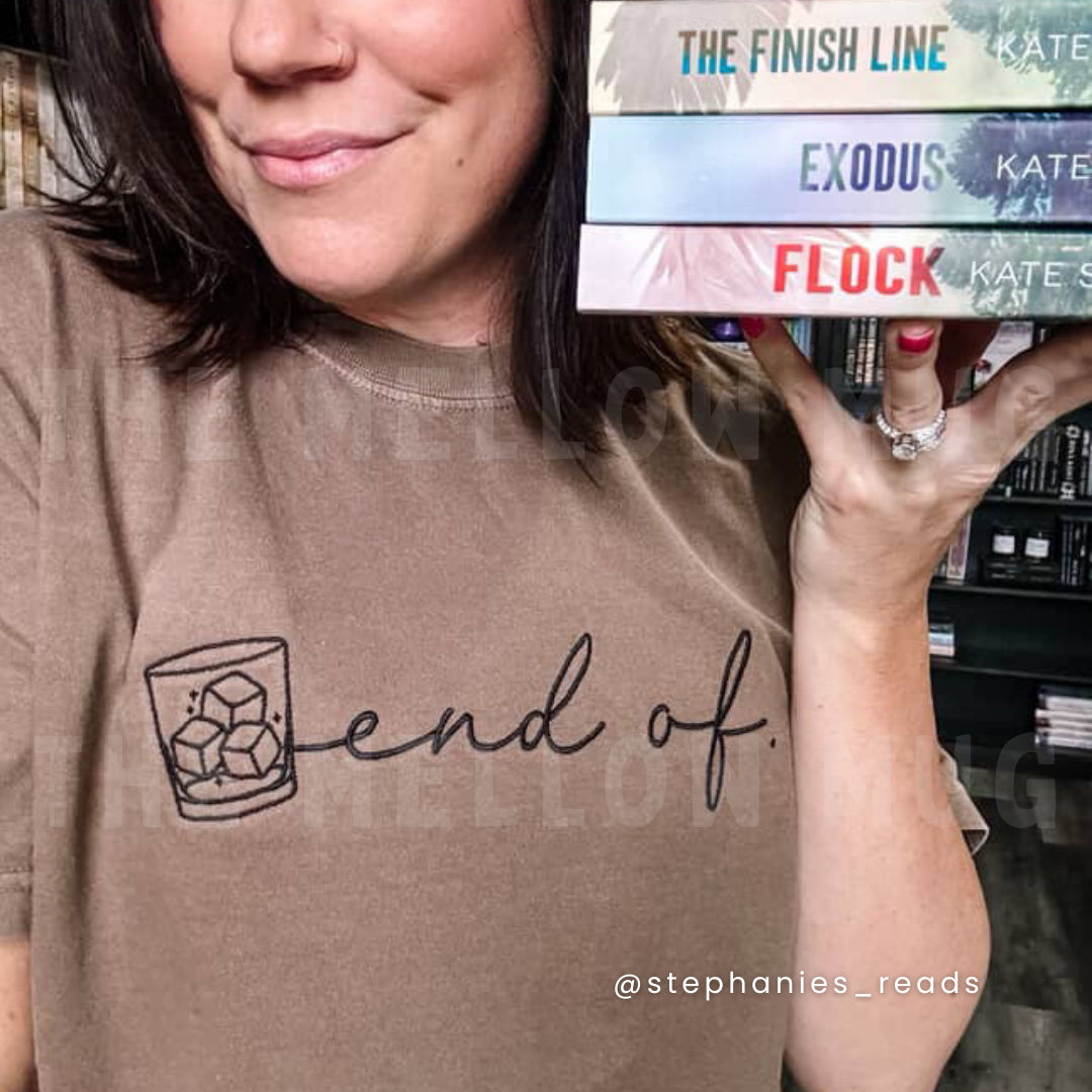 'End Of' Embroidered T-Shirt (Kate Stewart's LICENSED Ravenhood® Collection)