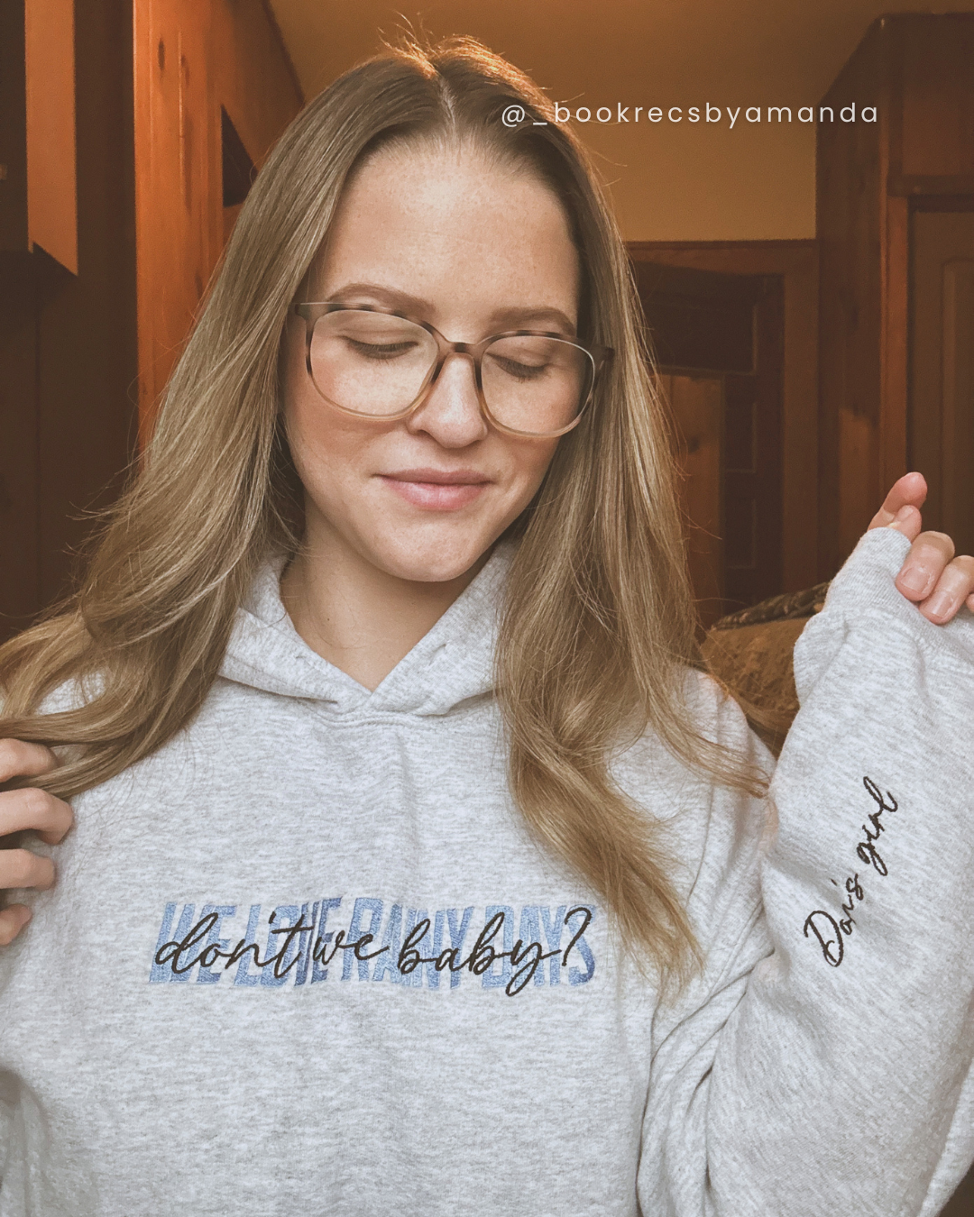 'We Love Rainy Days' Embroidered Design - Multiple Options (Kate Stewart's LICENSED Ravenhood® Collection)