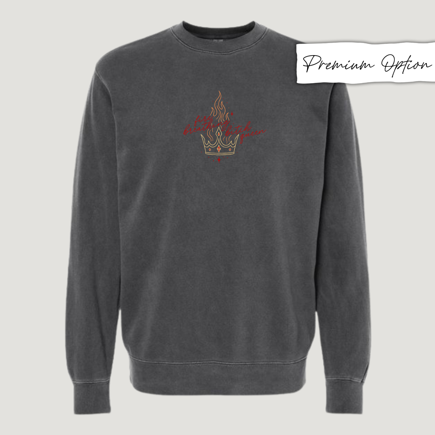 'Fire Breathing B*tch Queen' - Multiple Embroidered Options (Licensed Throne of Glass Collection)