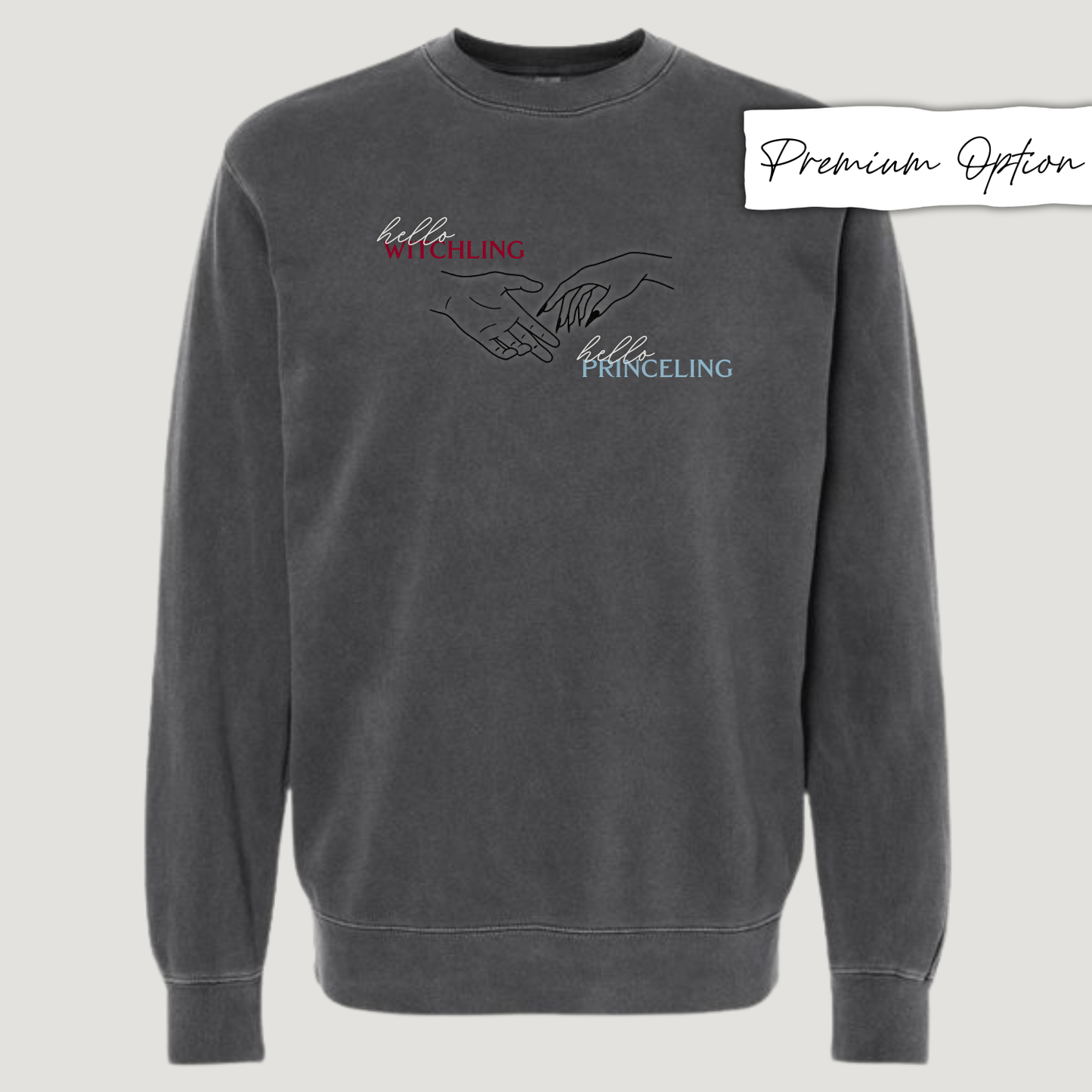 'Hello, Witchling. Hello, Princeling.' - Multiple Embroidered Options (Licensed Throne of Glass Collection)