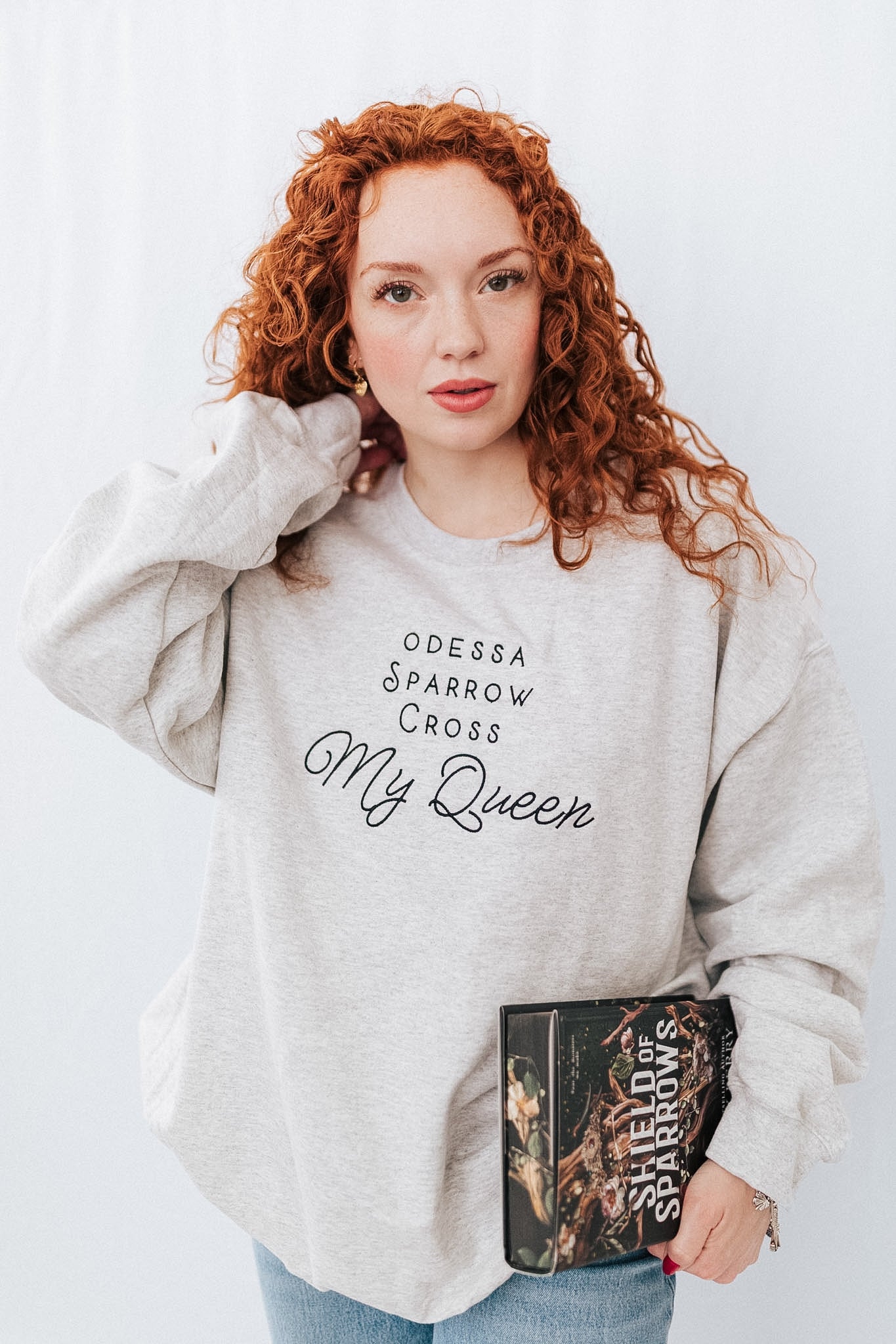 'My Queen' Embroidered Design - Multiple Options (LICENSED Shield of Sparrows Collection)
