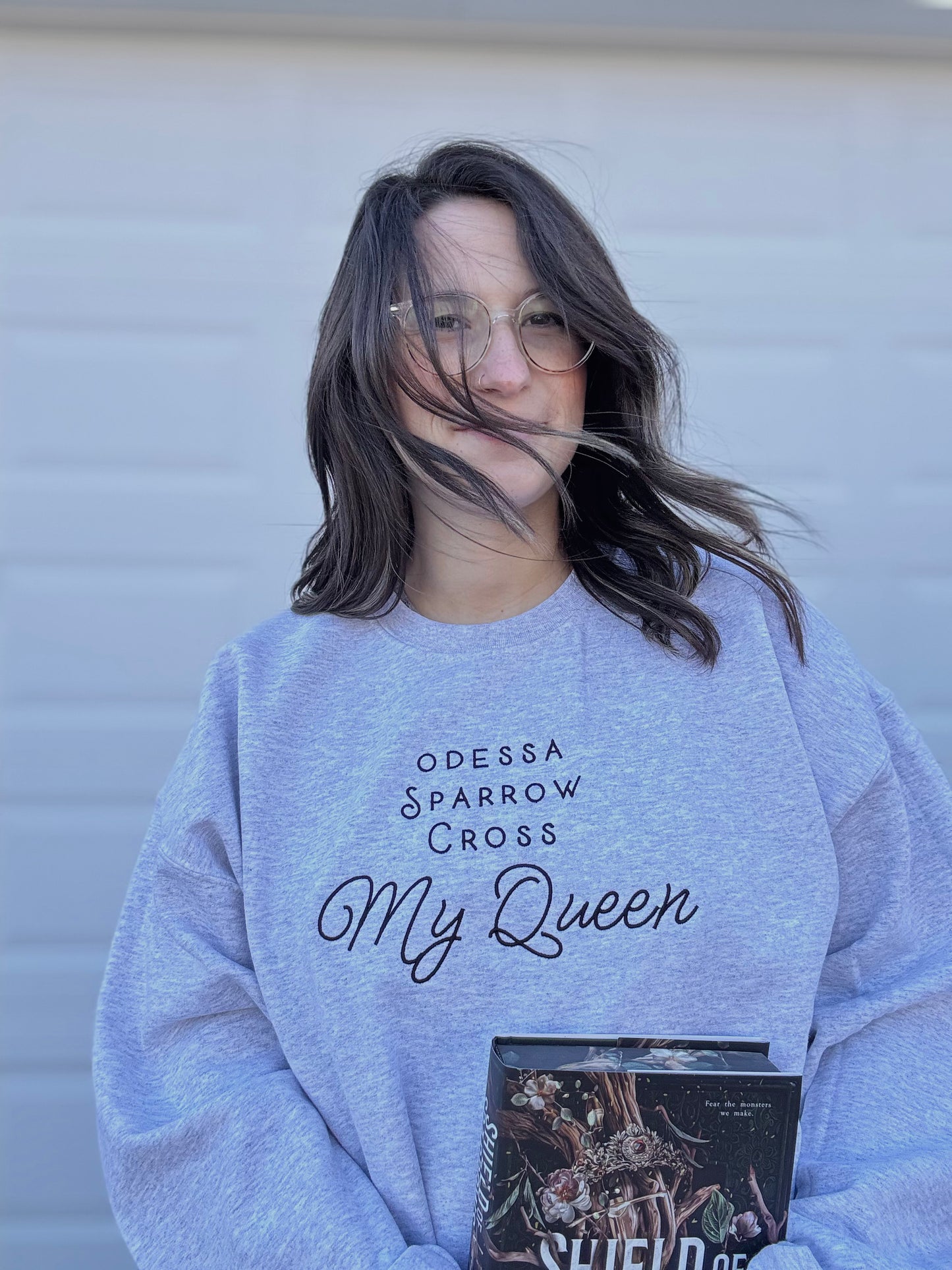 'My Queen' Embroidered Design - Multiple Options (LICENSED Shield of Sparrows Collection)