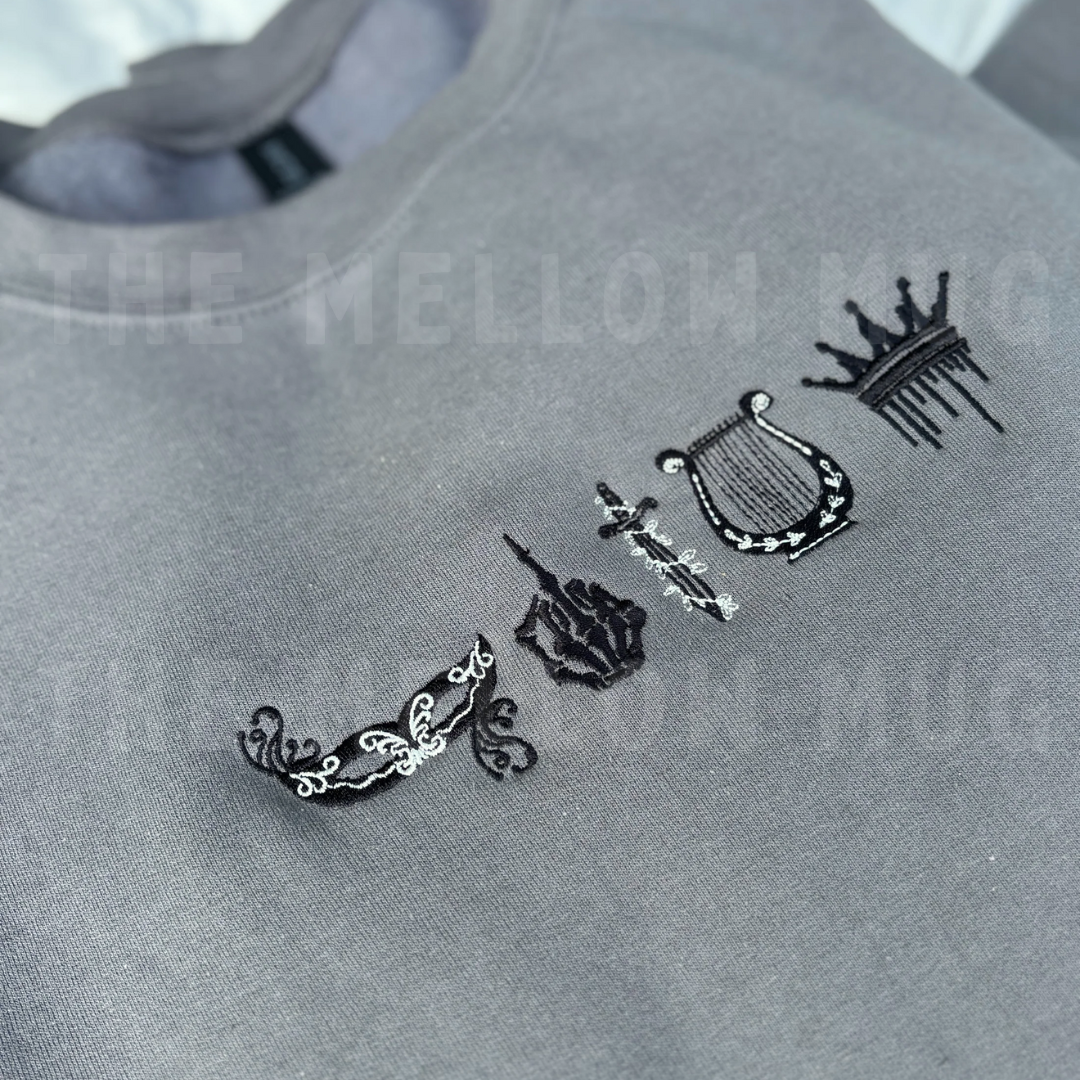 'Iconic Nesta' - Multiple Embroidered Options (Licensed ACOTAR Collection)