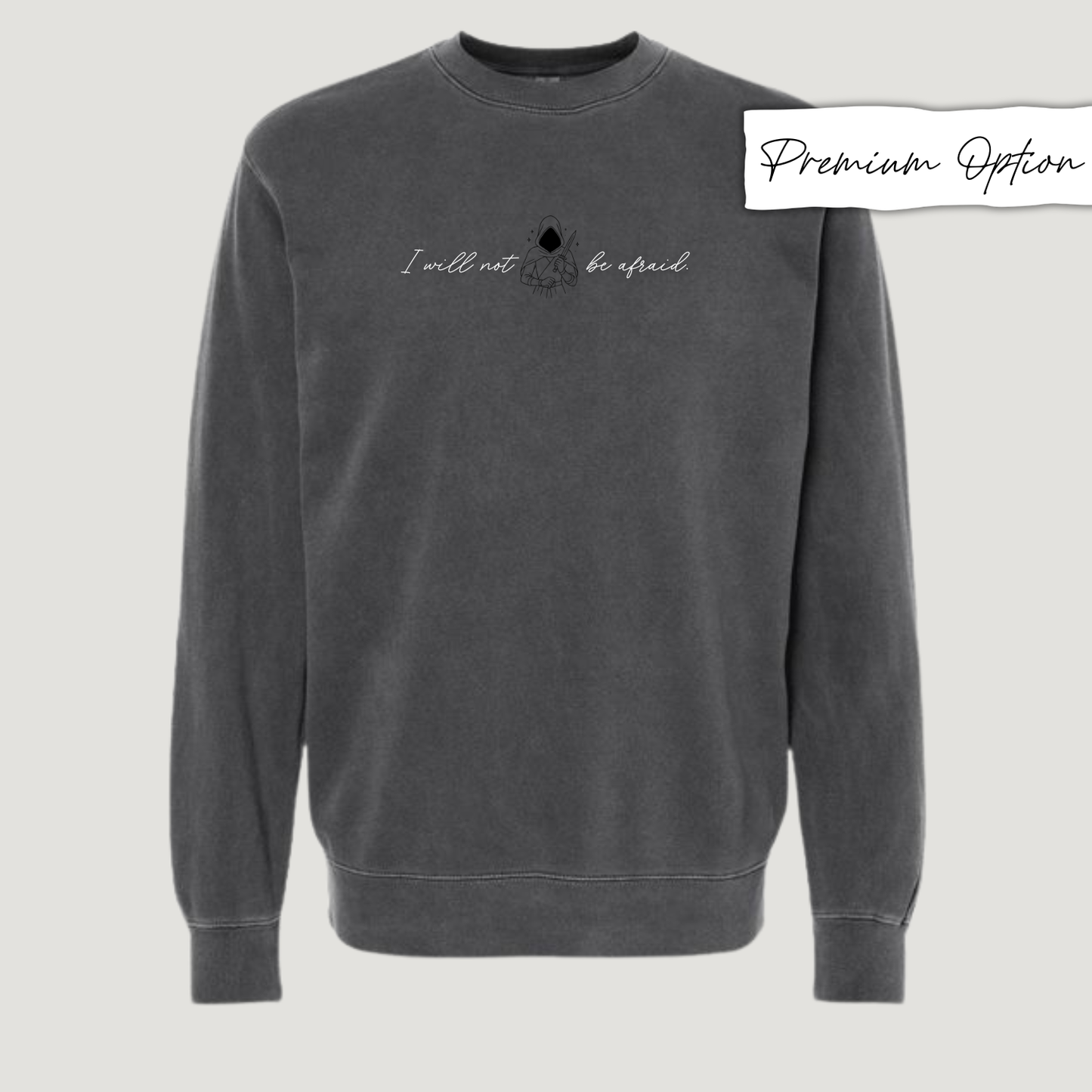 'I will not be afraid.' - Multiple Embroidered Options (Licensed Throne of Glass Collection)