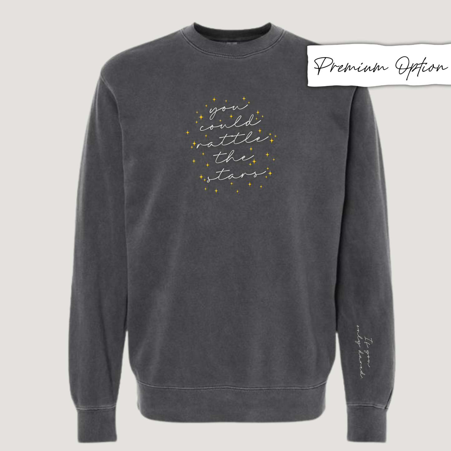 'Rattle the Stars.' - Multiple Embroidered Options (Licensed Throne of Glass Collection)