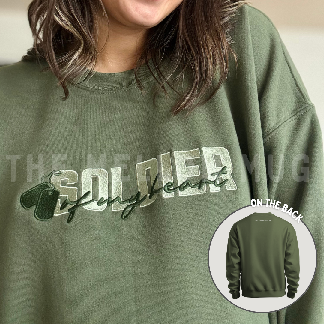 'Soldier of My Heart' Embroidered Design - Multiple Options (LICENSED Ravenhood® Legacy Collection)