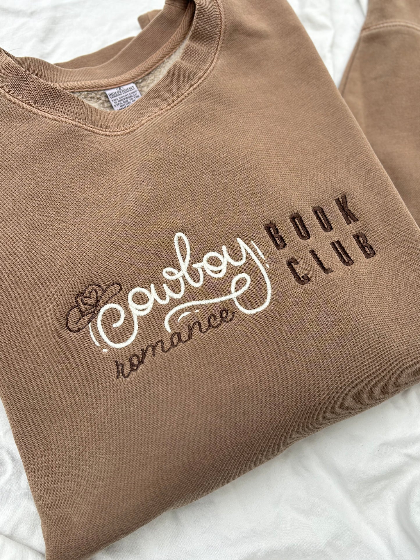 'Cowboy Romance' Sweatshirt (Embroidered)