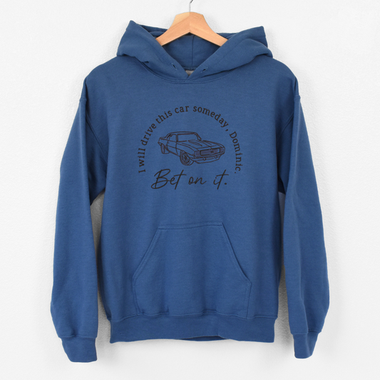 'Bet On It' Embroidered Hoodie (Kate Stewart's LICENSED Ravenhood® Collection)