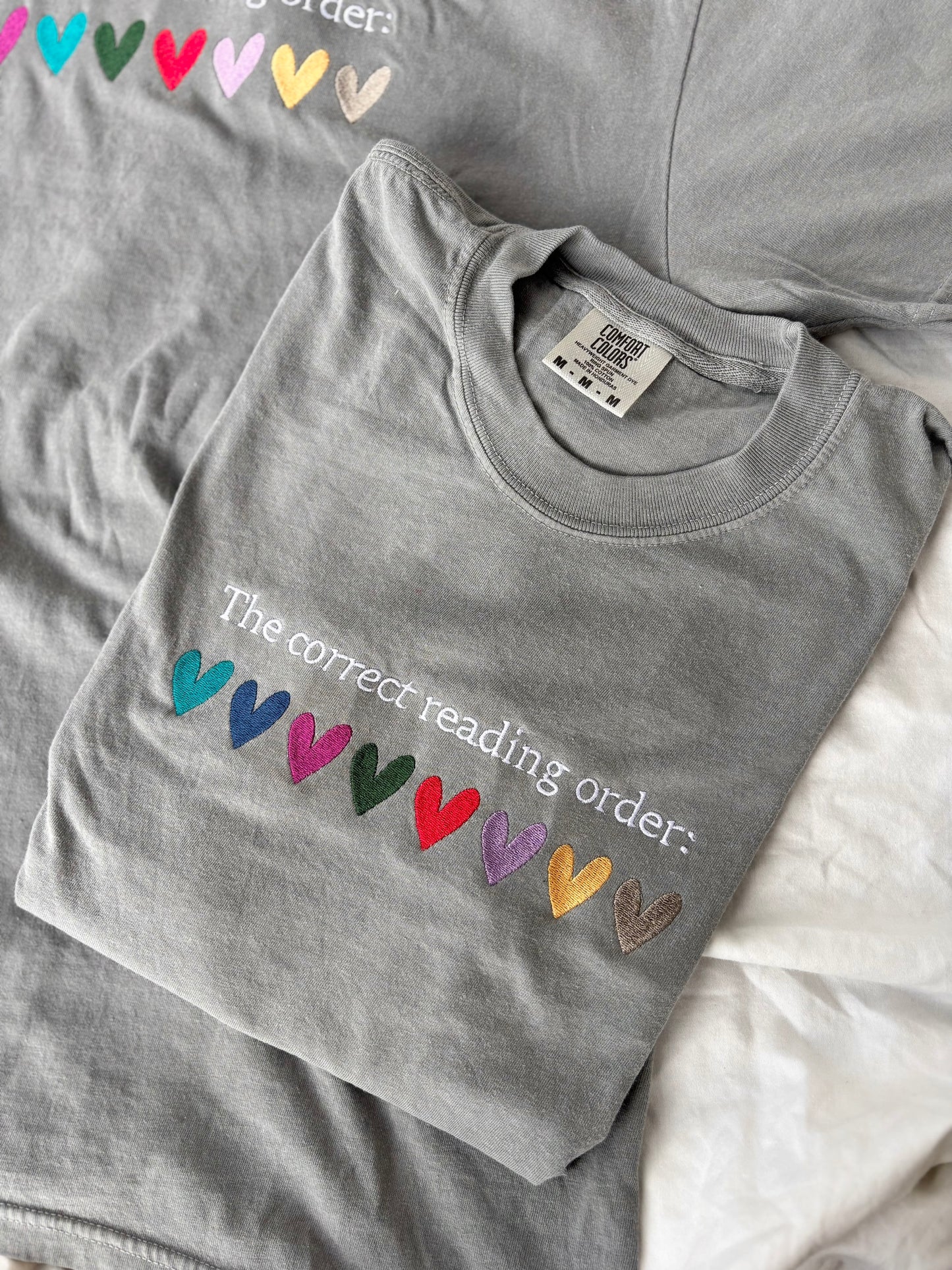 'Reading Order' - Multiple Embroidered Options (Licensed Throne of Glass Collection)