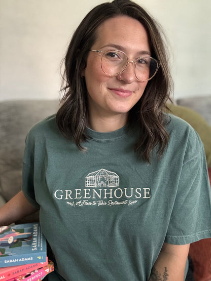 'The Greenhouse' Embroidered Design - Multiple Options (Sarah Adams Collection)