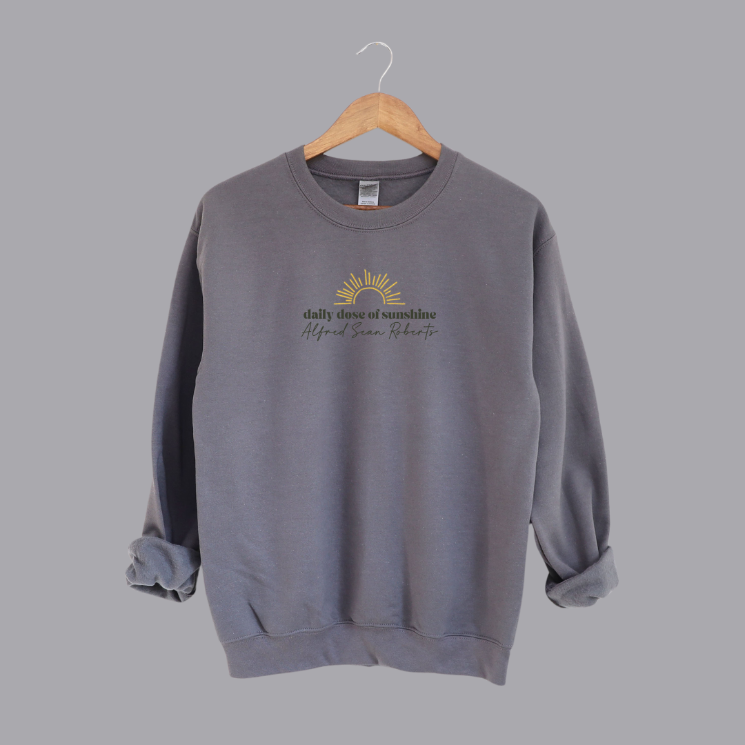 'Alfred Sean Roberts' Embroidered Sweatshirt (Kate Stewart's LICENSED Ravenhood® Collection)