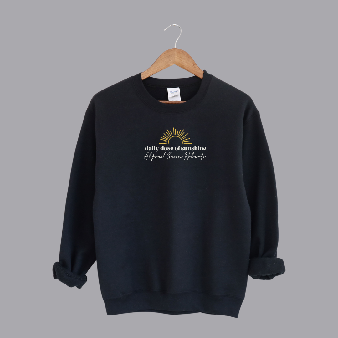 'Alfred Sean Roberts' Embroidered Sweatshirt (Kate Stewart's LICENSED Ravenhood® Collection)