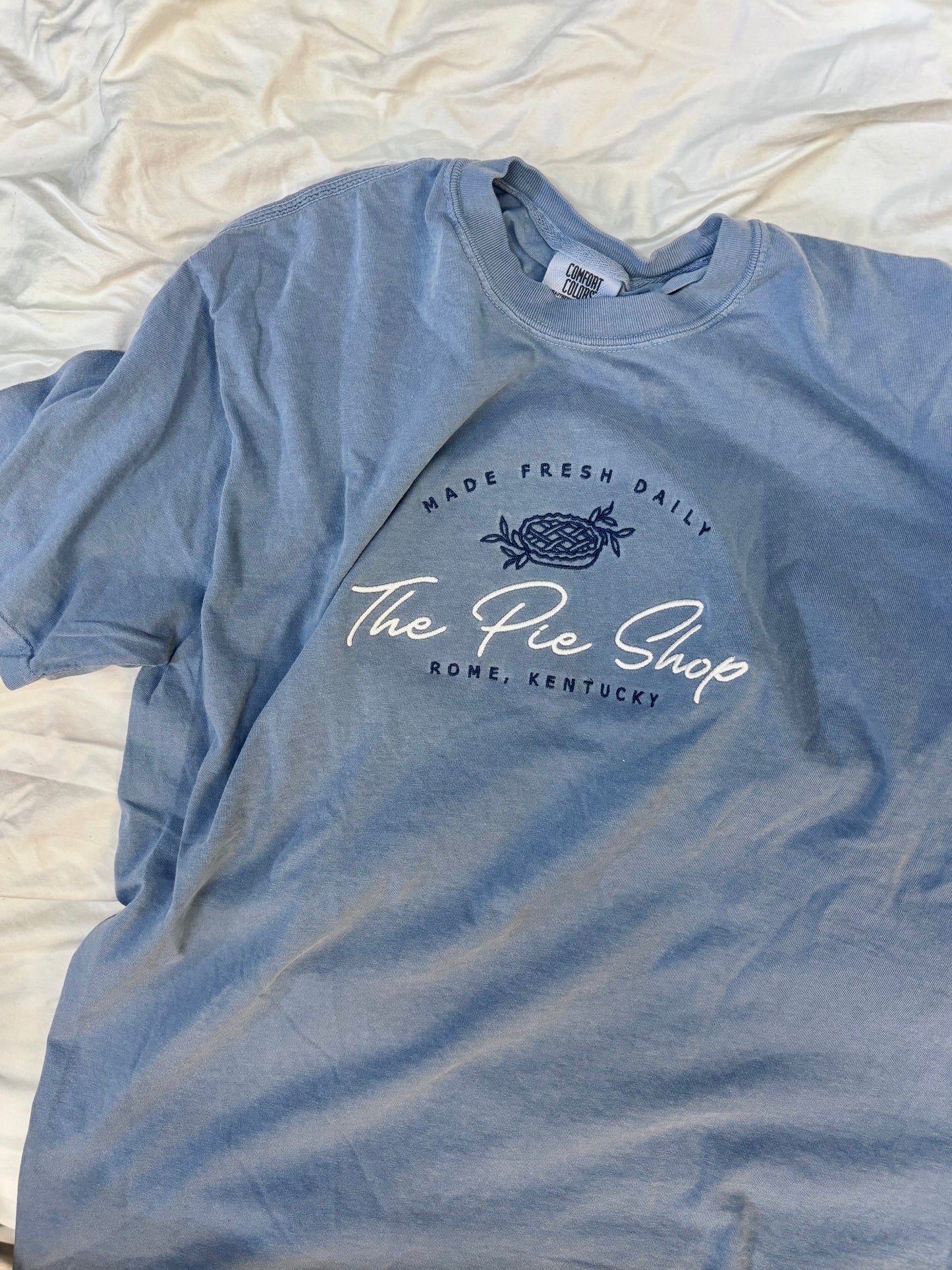 'The Pie Shop' Embroidered Design - Multiple Options (Sarah Adams Collection)