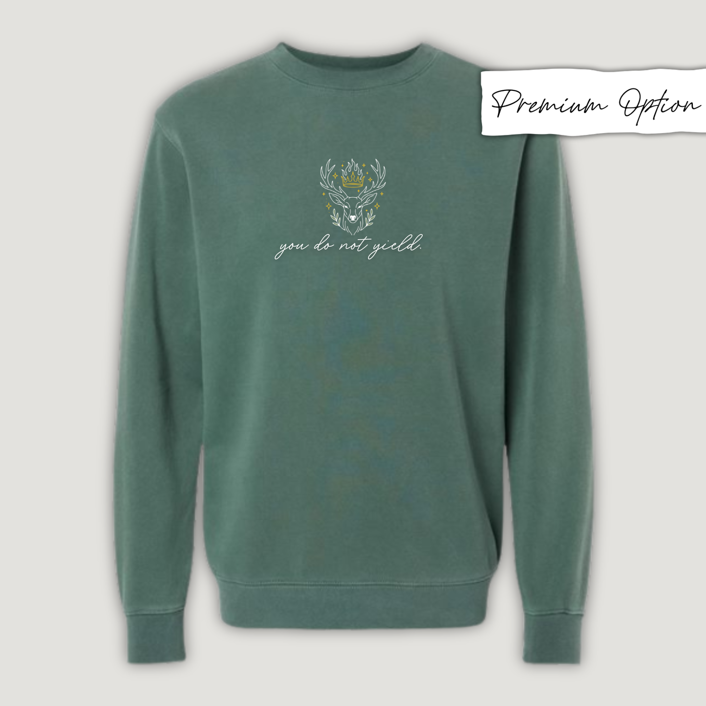 'You do not yield.' - Multiple Embroidered Options (Licensed Throne of Glass Collection)