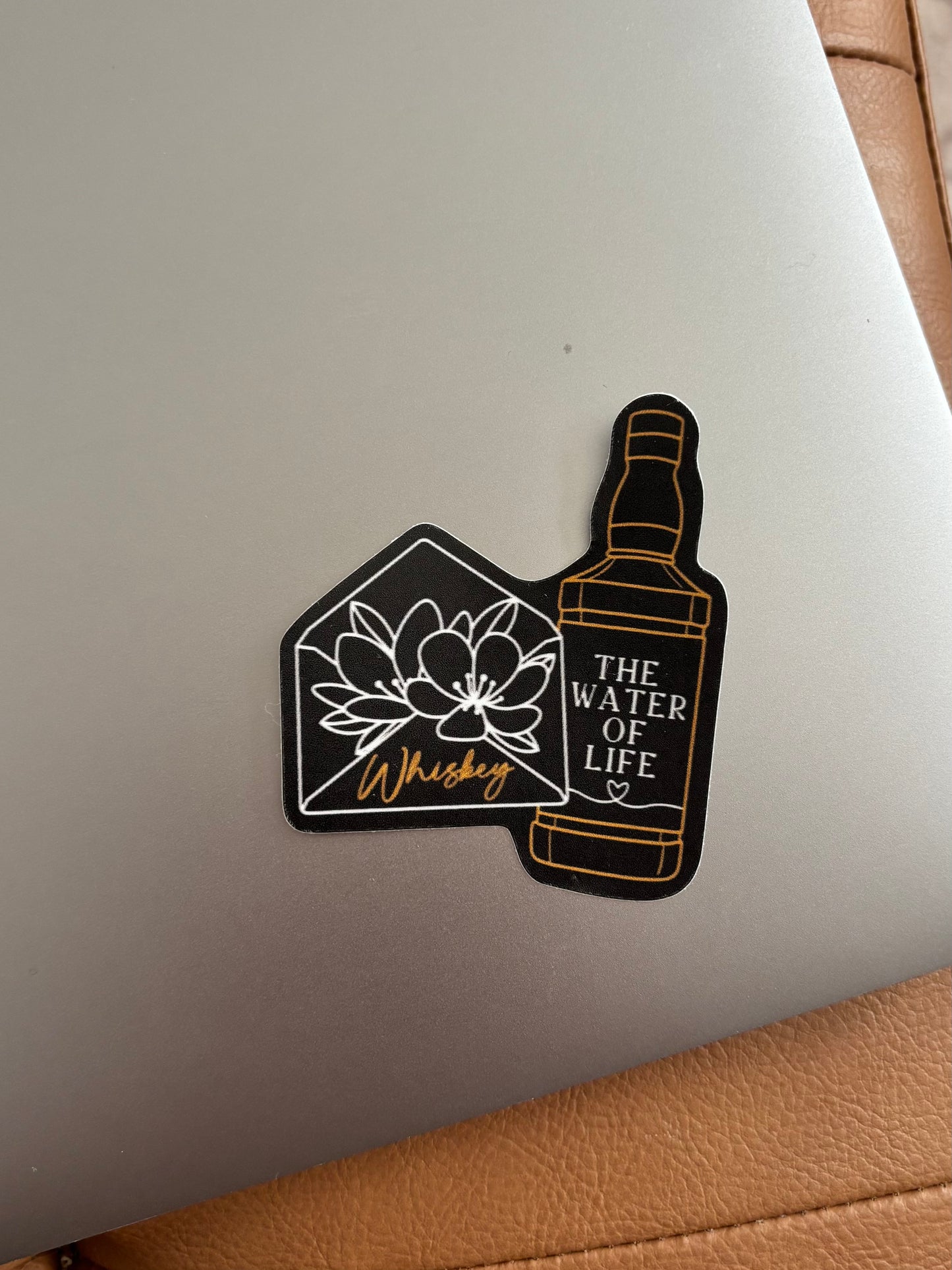 'Whiskey' 2.5 Inch Sticker (A Love Letter to Whiskey x Kandi Steiner Licensed Collection)