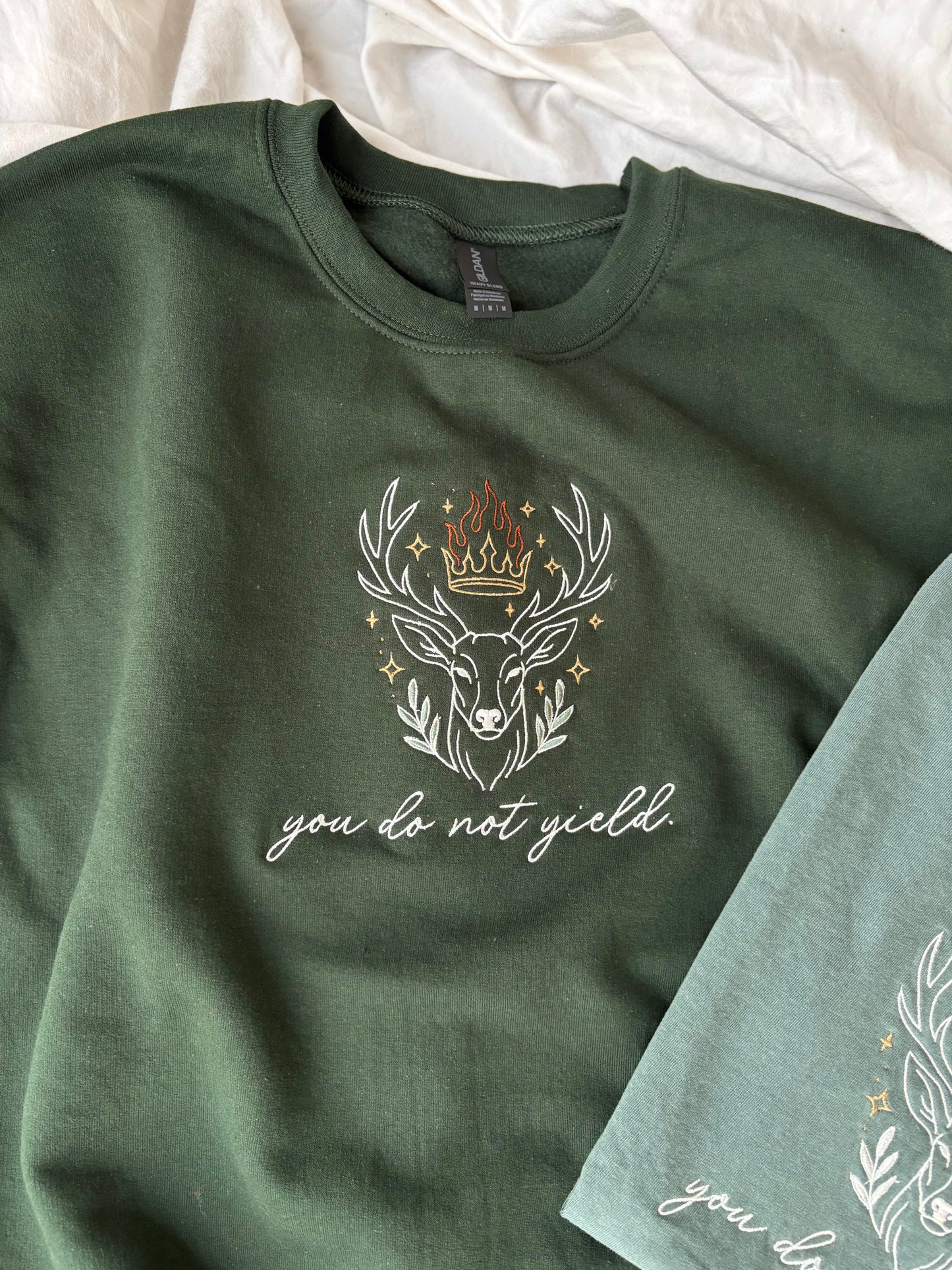 'You do not yield.' - Multiple Embroidered Options (Licensed Throne of Glass Collection)