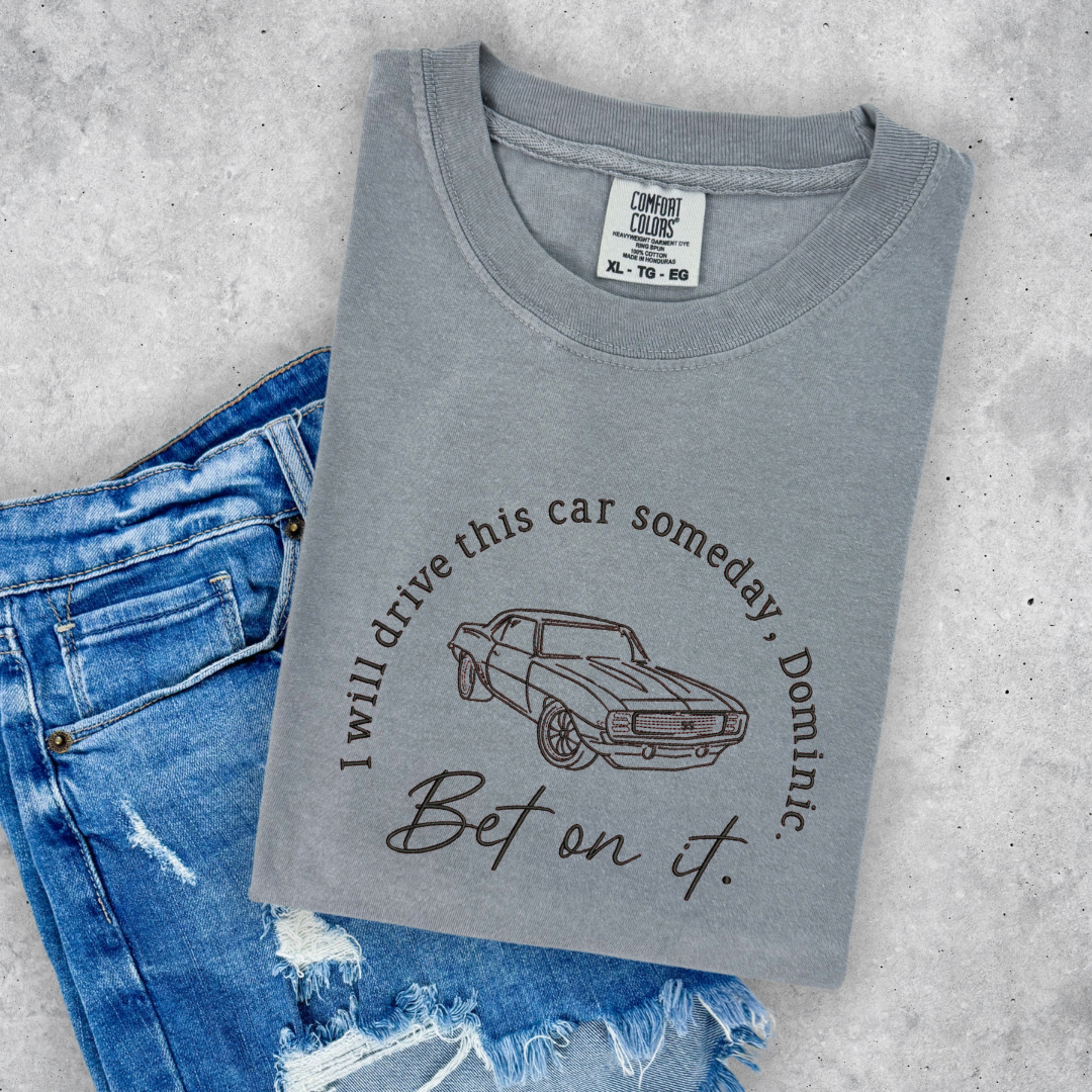 'Bet On It' Embroidered T-shirt (Kate Stewart's LICENSED Ravenhood® Collection)