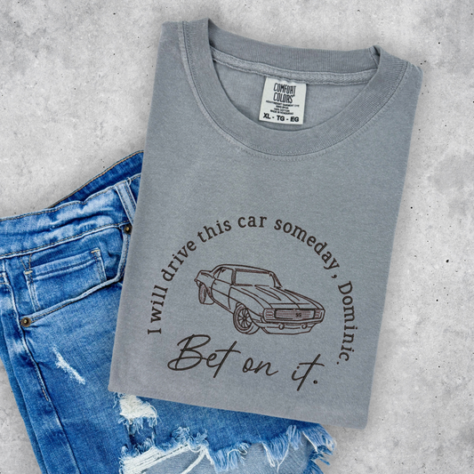 'Bet On It' Embroidered T-shirt (Kate Stewart's LICENSED Ravenhood® Collection)