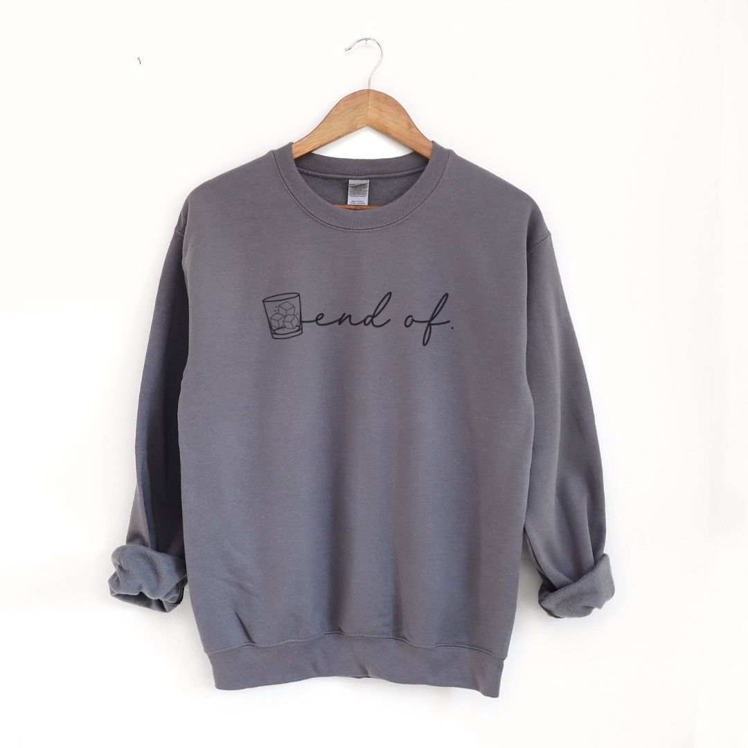 'End Of' Embroidered Sweatshirt (Kate Stewart's LICENSED Ravenhood® Collection)