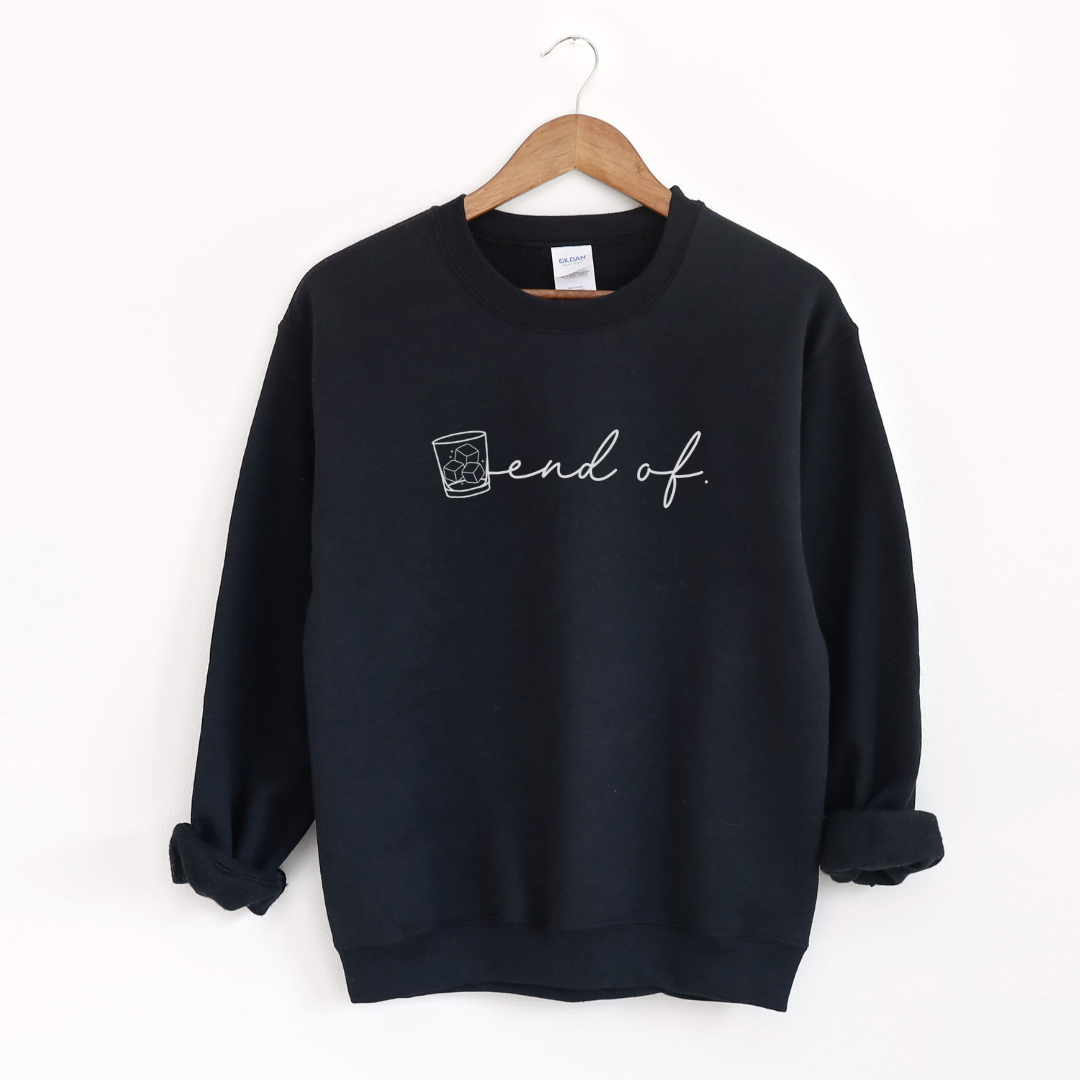 'End Of' Embroidered Sweatshirt (Kate Stewart's LICENSED Ravenhood® Collection)