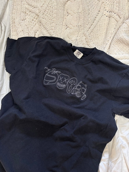 'My Type: Masked Men' (Embroidered - Multiple Options)
