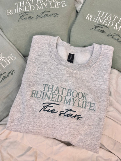 'Five stars.' (Embroidered - Multiple Options)