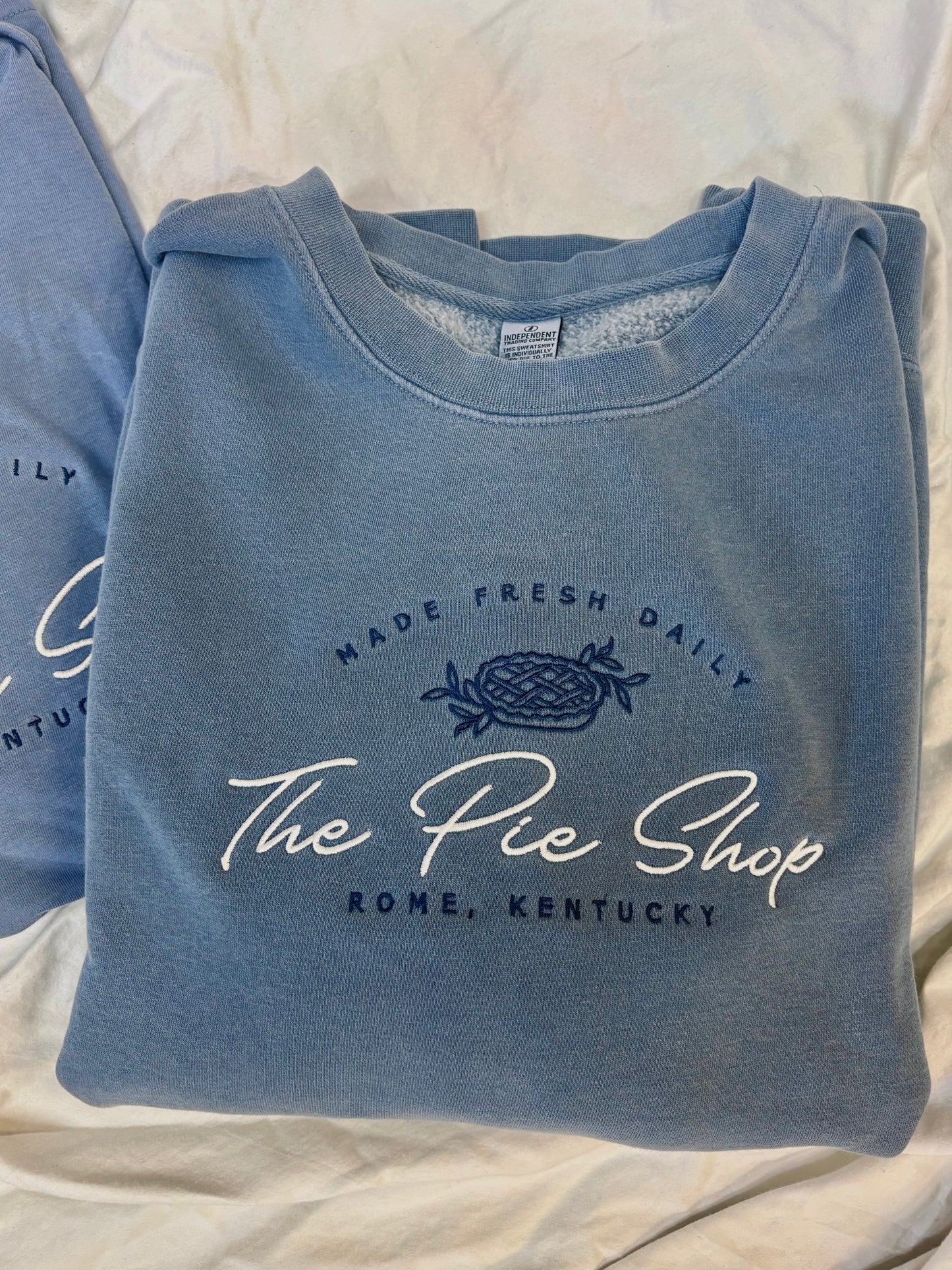 'The Pie Shop' Embroidered Design - Multiple Options (Sarah Adams Collection)