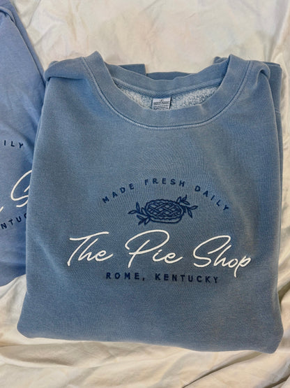 'The Pie Shop' Embroidered Design - Multiple Options (Sarah Adams Collection)