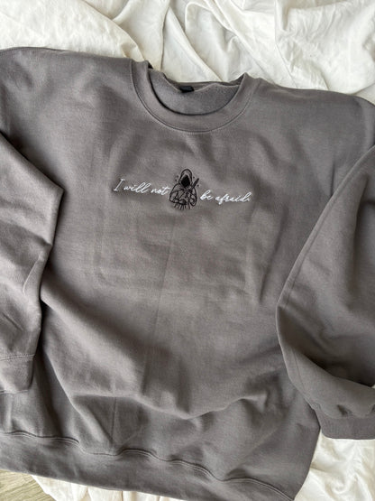 'I will not be afraid.' - Multiple Embroidered Options (Licensed Throne of Glass Collection)