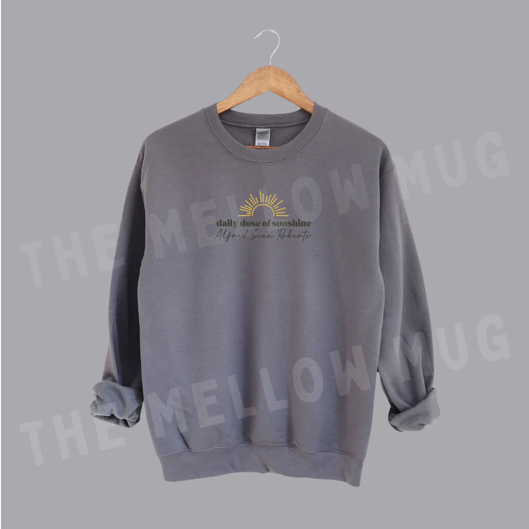 'Alfred Sean Roberts' Embroidered Sweatshirt (Kate Stewart's LICENSED Ravenhood® Collection)