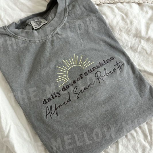 'Alfred Sean Roberts' Embroidered T-Shirt (Kate Stewart's LICENSED Ravenhood® Collection)
