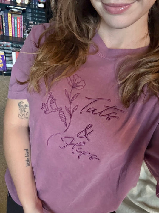 Hips & Tats — Embroidered Design (Baker Oaks x Ambar Cordova Licensed Collection)