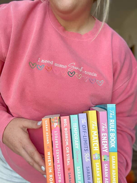 'Sarah-tonin' Embroidered Design - Multiple Options (Sarah Adams Collection)