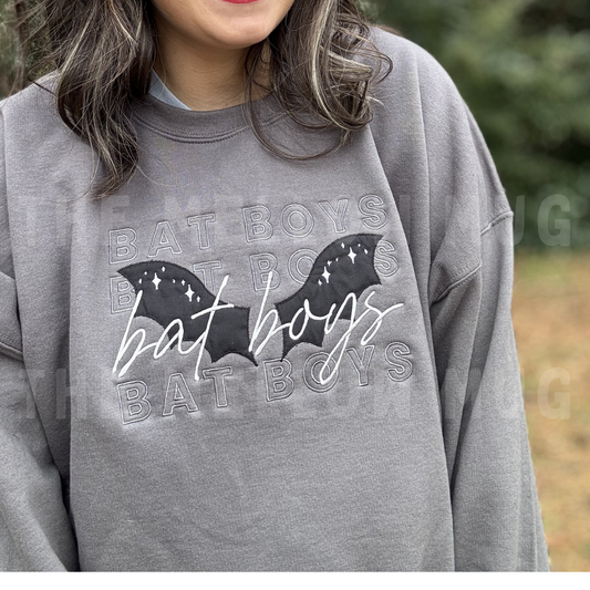 'Bat Boys' (Embroidered - Multiple Options)