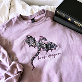 'Book Dragon" Appliqué - Multiple Options