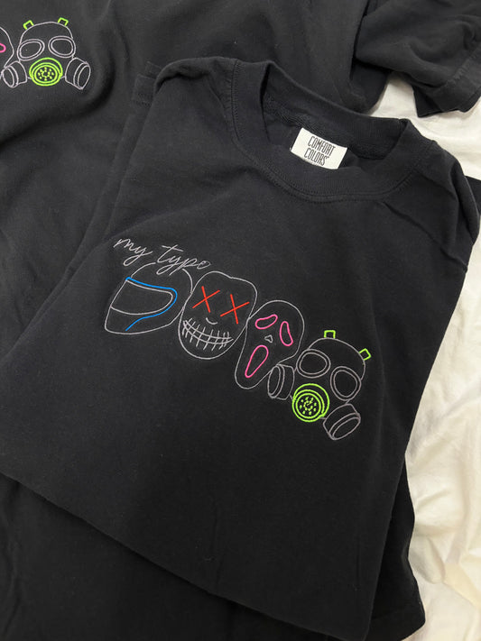 My Type: Masked Men (Embroidered - Multiple Options)