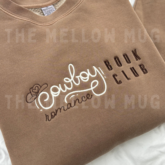 'Cowboy Romance' Sweatshirt (Embroidered)