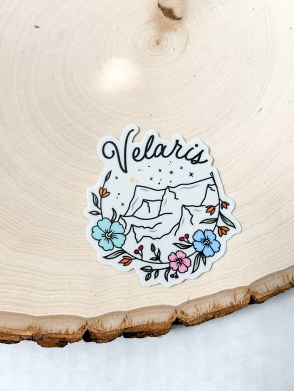 'Velaris' Sticker (Licensed SJM/ACOTAR Collection)