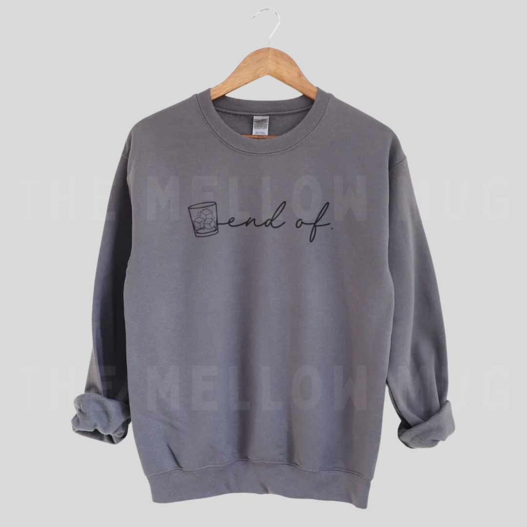 'End Of' Embroidered Sweatshirt (Kate Stewart's LICENSED Ravenhood® Collection)