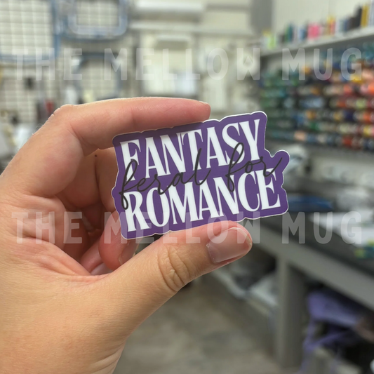 'Feral For...Fantasy Romance' Sticker