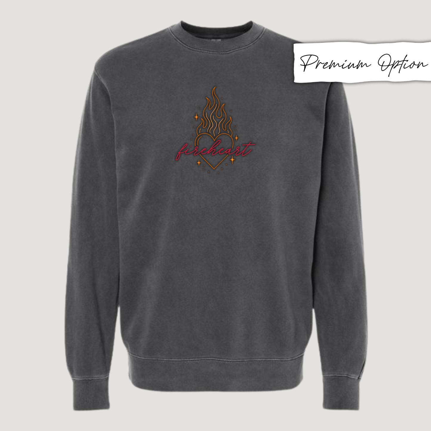 'Fireheart' - Multiple Embroidered Options (Licensed Throne of Glass Collection)