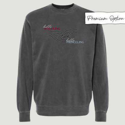 'Hello, Witchling. Hello, Princeling.' - Multiple Embroidered Options (Licensed Throne of Glass Collection)