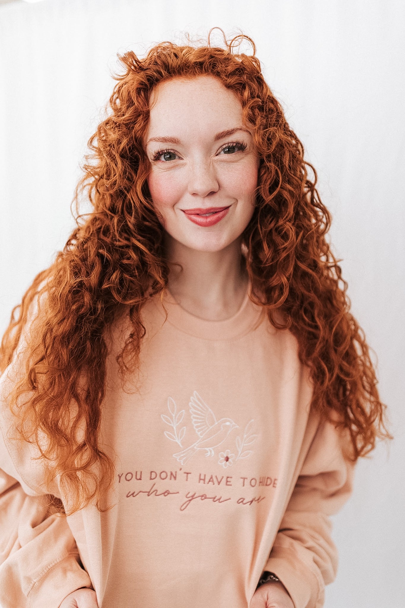 'You Don't Have To Hide Who You Are' Embroidered Design - Multiple Options (LICENSED Shield of Sparrows Collection)