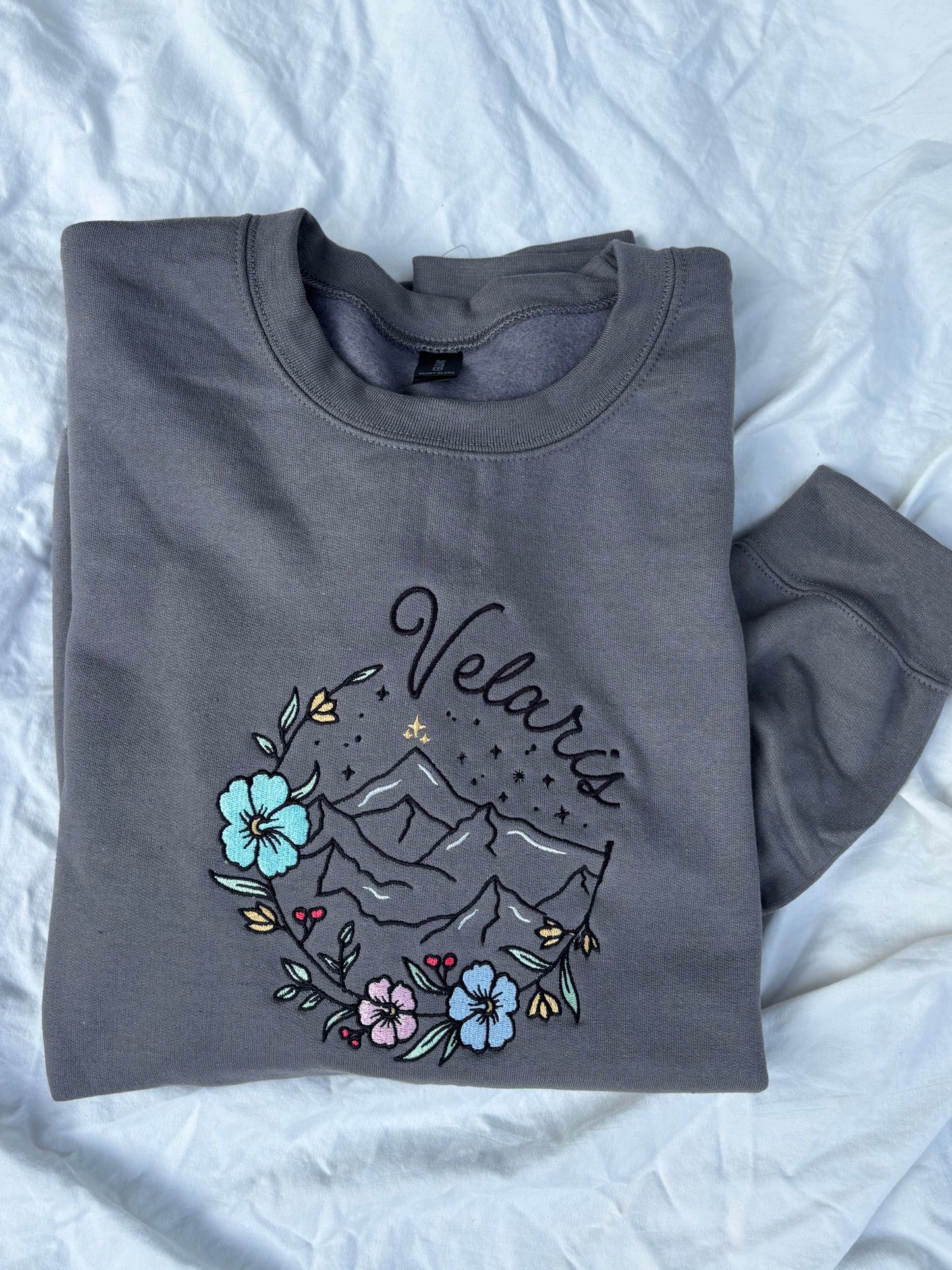 'Velaris' - Multiple Embroidered Options (Licensed ACOTAR Collection)