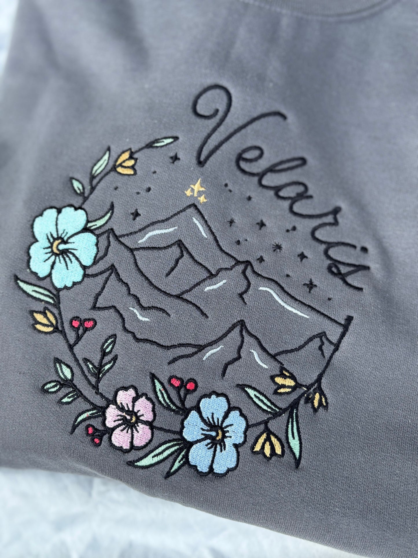 'Velaris' - Multiple Embroidered Options (Licensed ACOTAR Collection)