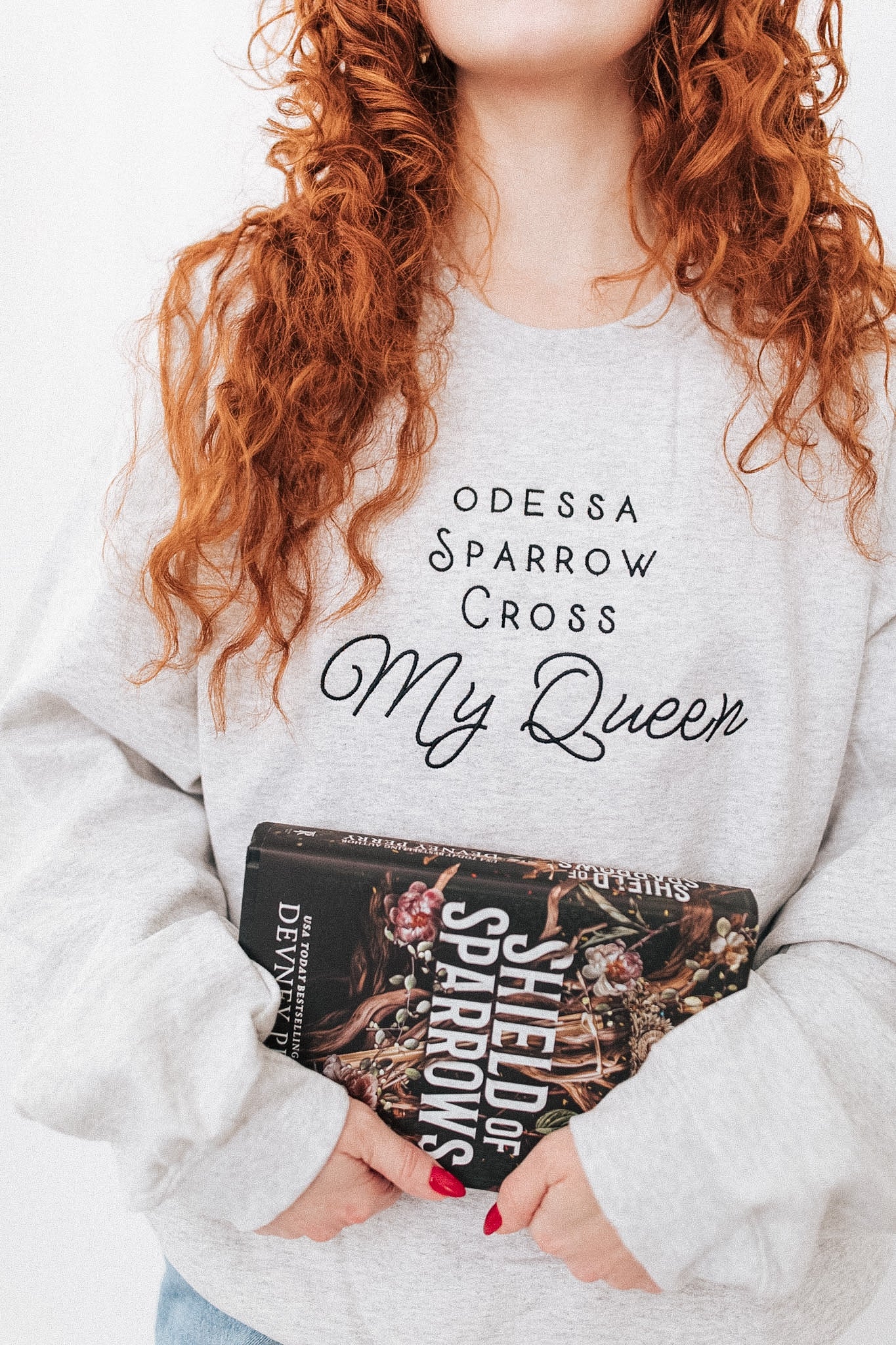 'My Queen' Embroidered Design - Multiple Options (LICENSED Shield of Sparrows Collection)